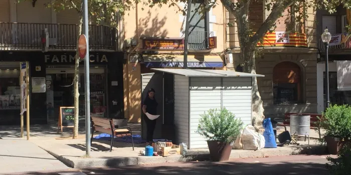 La parada del castanyer tancarà avui més tard