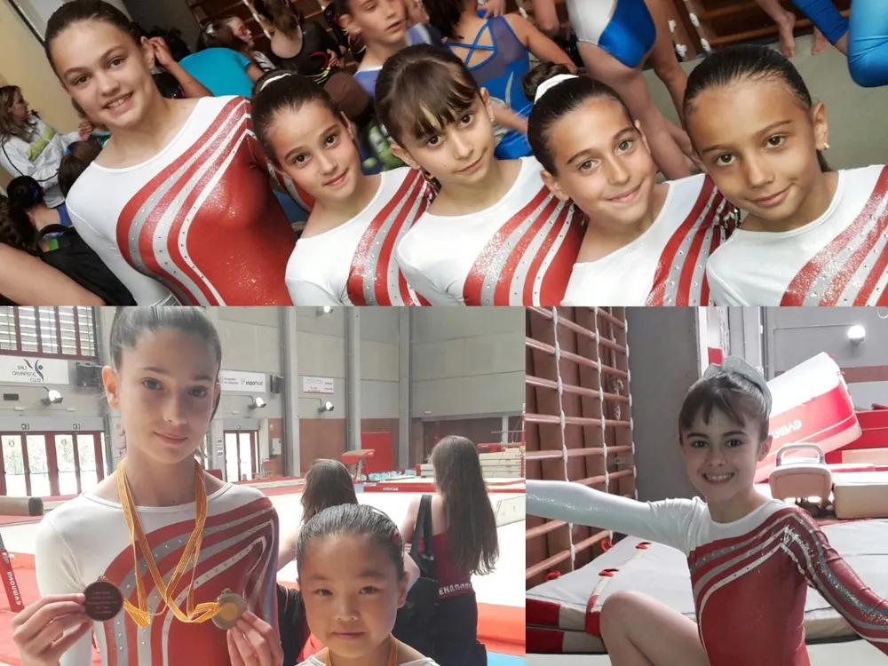 Fotomuntatge del GAER amb les participants a Salt / Foto: GAER