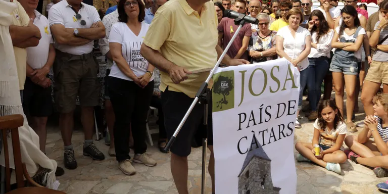 Josa de Cadí reivindica l'alliberament de Jordi Turull en el 20è aniversari del Camí dels Bons Homes