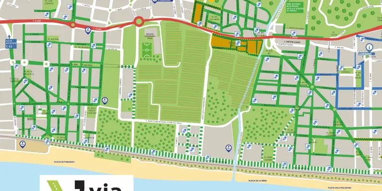 Ampliació de les zones d'estacionament gratuït per a residents