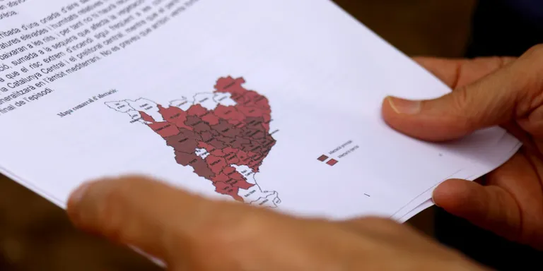 Tancat l'accés al Montsec i la Baronia de Rialb per risc d'incendi