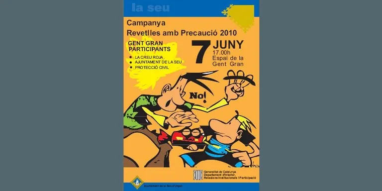 Xerrada per a la gent gran sobre precaució i seguretat durant la Revetlla de Sant Joan