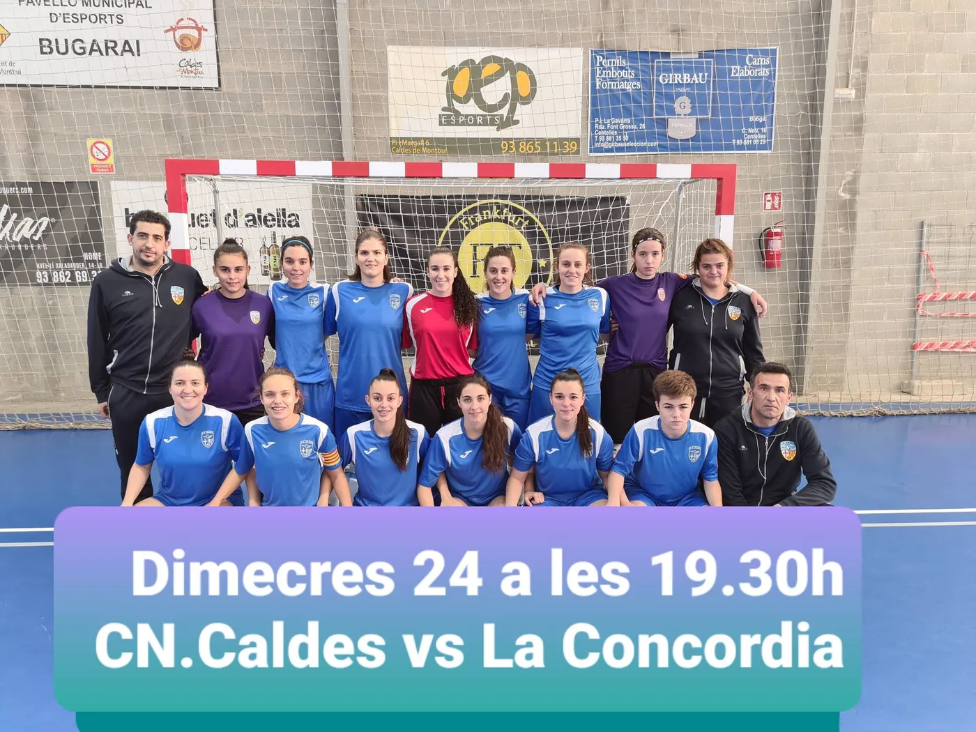 L’equip femení de futsal afronta un partit decisiu per accedir a la fase d’ascens