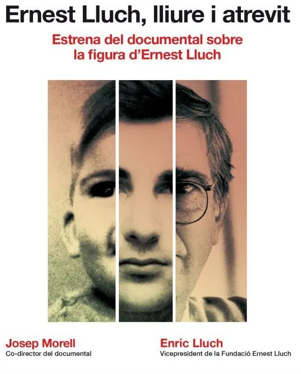 Emissions televisives del documental “Ernest Lluch, lliure i atrevit”