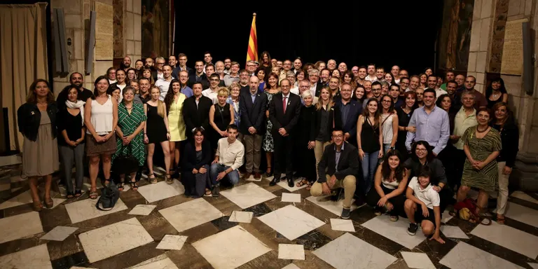 Recepció de la Generalitat als participants catalans al festival Smithsonian Folklife 2018