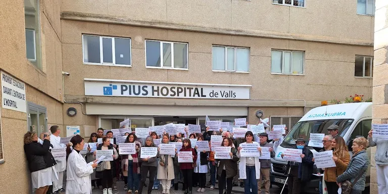 El personal sanitari del Pius Hospital denuncia el deteriorament progressiu del les condicions laborals