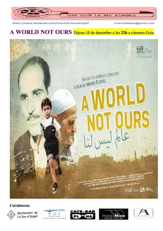 Cineclub La Seu projecta el documental 'Un món que no és el nostre'