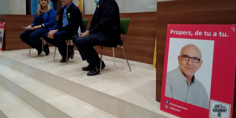 Junts per Agramunt clou la campanya electoral amb una valoració positiva