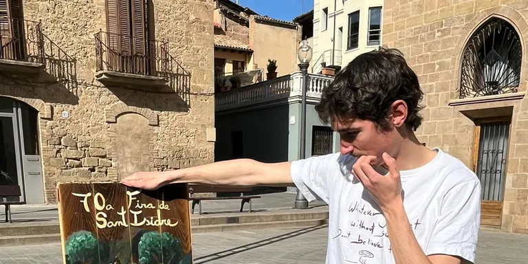 Pau Reig signa el cartell de la 70a Fira de Sant Isidre amb les ovelles com a protagonistes