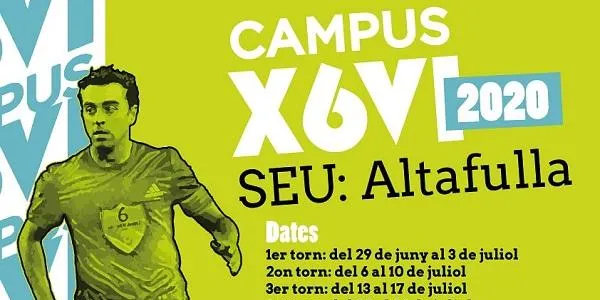 El Campus Xavi Hernández aterra a Altafulla del 29 de juny al 31 de juliol