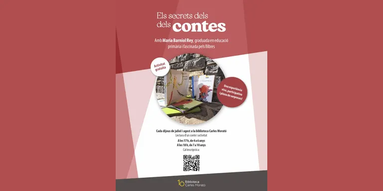 La biblioteca Carles Morató convida els més petits a descobrir "Els secrets dels contes"