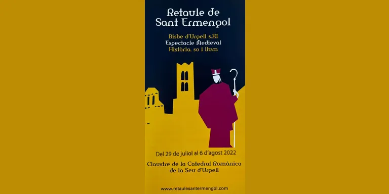 Torna el Retaule de Sant Ermengol al claustre de la Catedral de la Seu d'Urgell