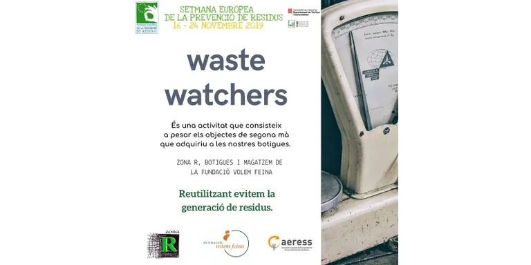 La Fundació Volem Feina quantificarà els quilos de residus que s'eviten si es compra a les seves botigues