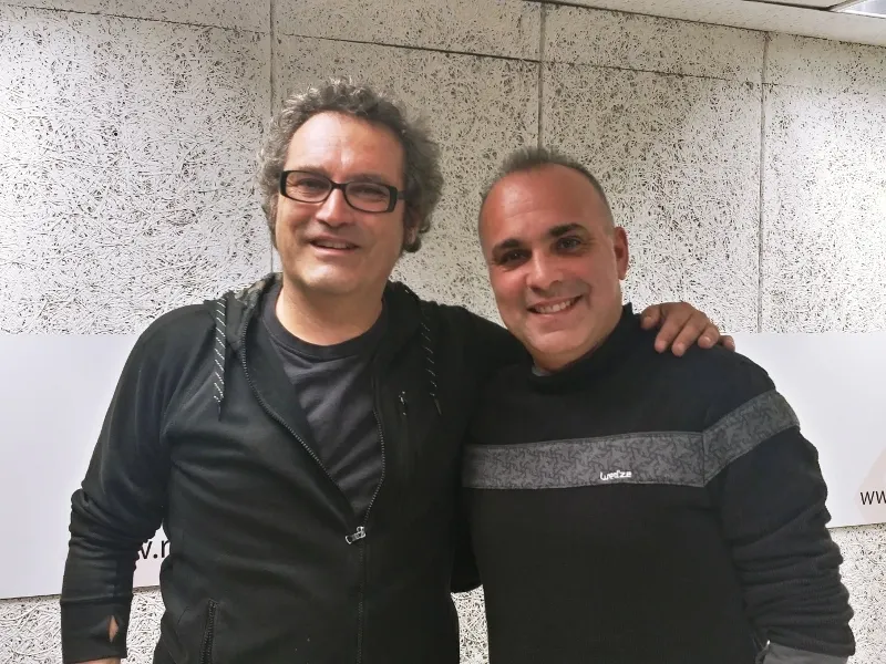 Espectacle Rumbesia, rumba + poesia amb actuació en directe a l'estudi