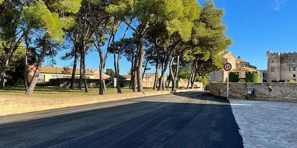 Finalitzen els treballs per eliminar els bonys del Camí de l'Ermita