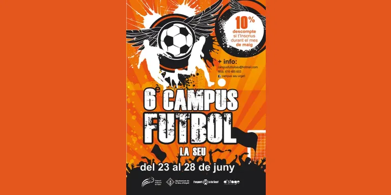 Obertes les inscripcions al Campus de Futbol La Seu