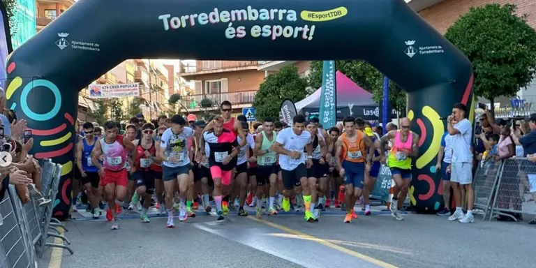 Daniel Modrego i Sandra Alonso guanyen el Cros Popular Vila de Torredembarra