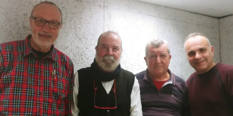 Les pensions a la taula de l'estudi amb responsables estatals de COESPE i de Marea de Pensionistes de BCN i Rubí