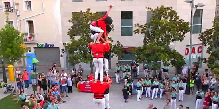Els castellers rubinencs protagonitzen la millor diada de Festa Major dels darrers 10 anys