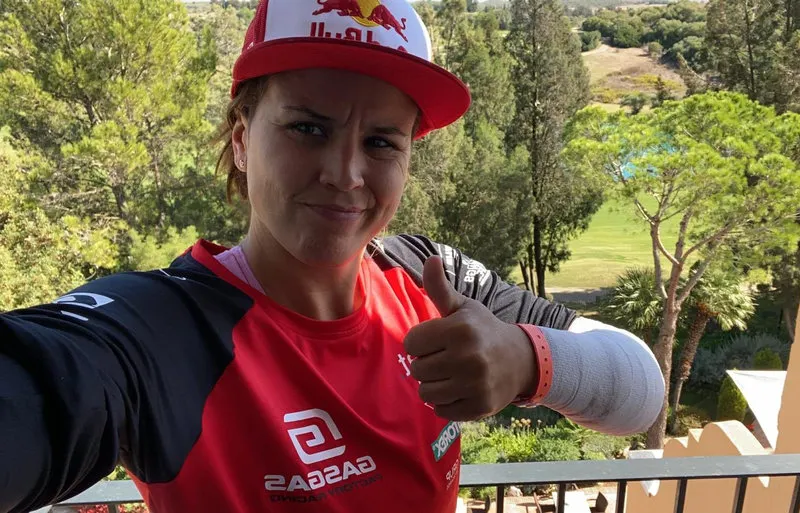 Laia Sanz es retira de l'Andalusia Rally per una caiguda