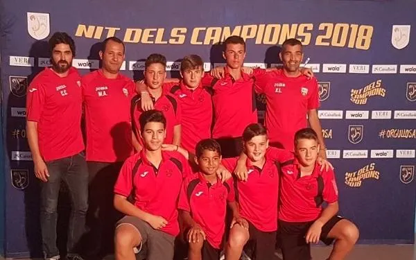 El CE Altafulla recull el premi de campió de lliga a la Nit dels Campions Tarragona 2018