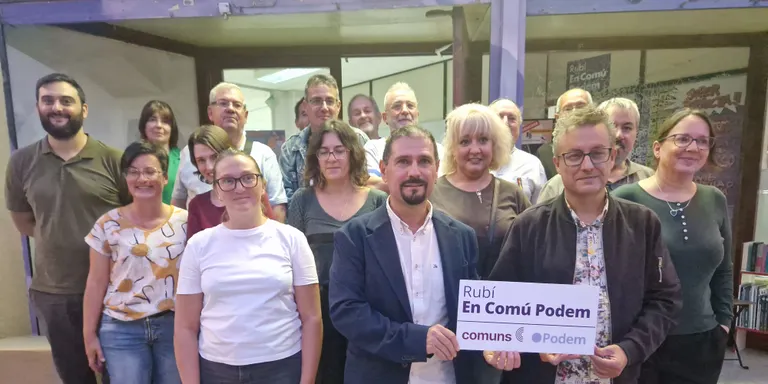 En Comú Podem reedita la coalició a Rubí i escull Jordi Arnaiz com a cap de llista