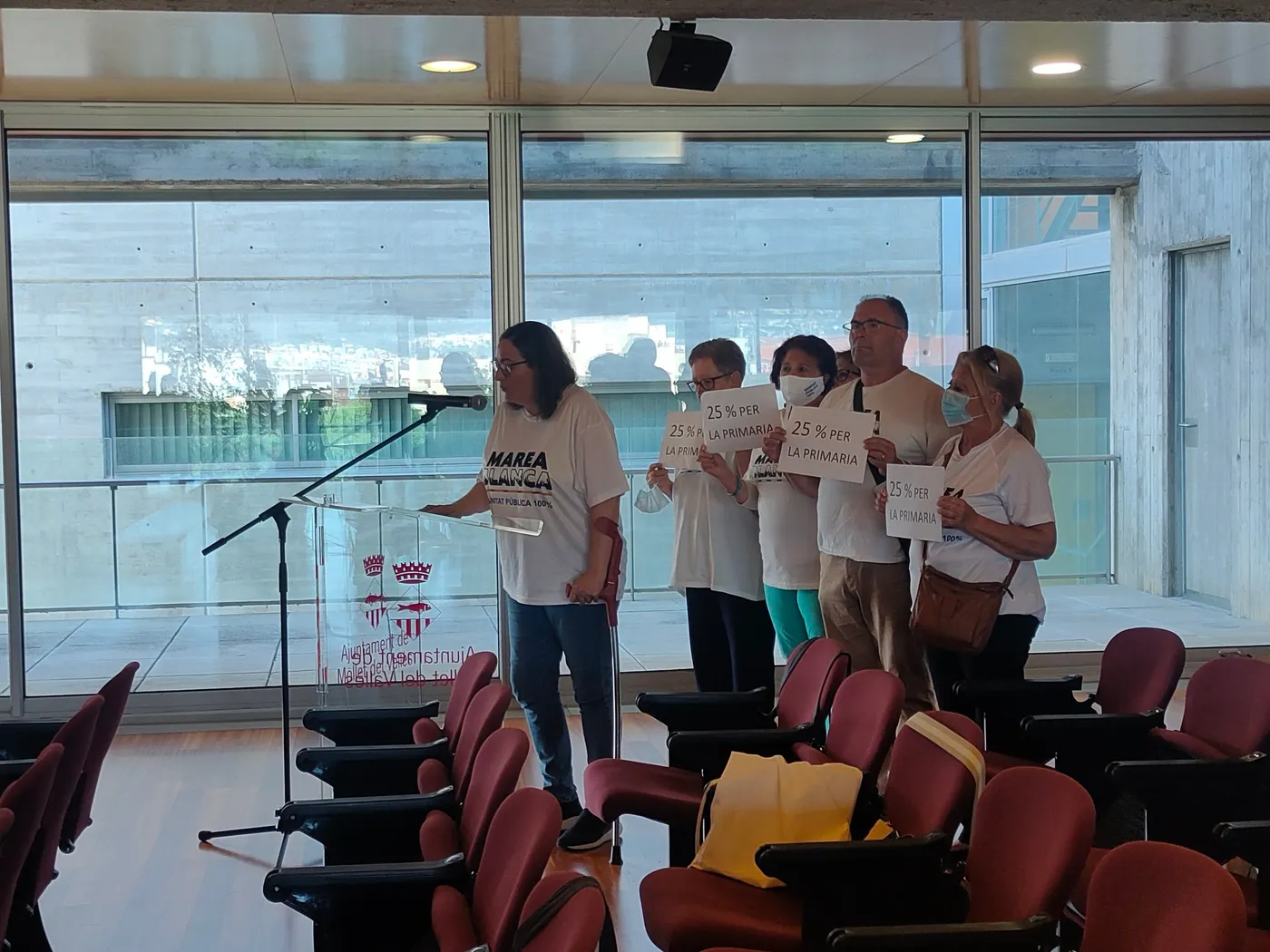 El ple de Mollet insta el Goven a destinar un 25% de la partida de Salut a l'Atenció Primària