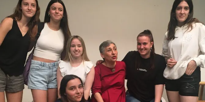 Tres alumnes de l’institut Manolo Hugué, finalistes del projecte Treball en Valors de Barcelona Activa