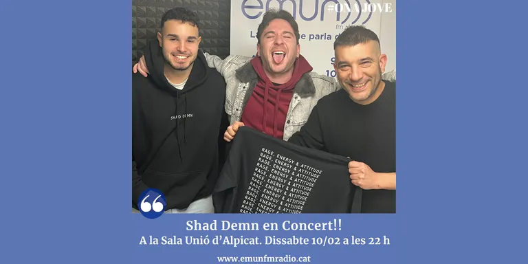 #onajove amb Shad Demn