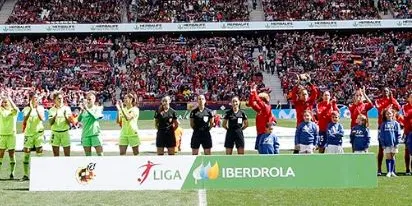 L’Atlètic de Madrid-Barça, rècord mundial d’assistència en un partit de futbol femení