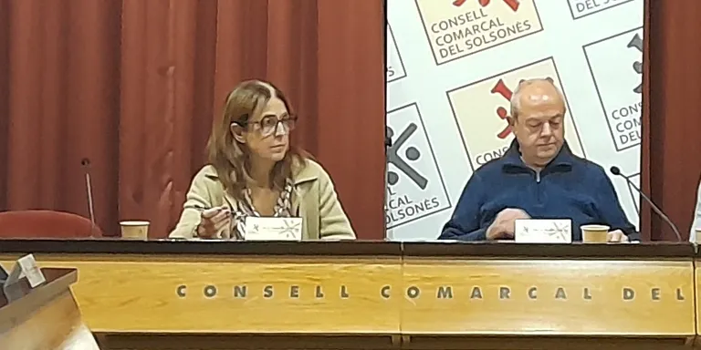 Claustre Sunyer rellevarà Benjamí Puig a la presidència del Consell Comarcal aquest dijous