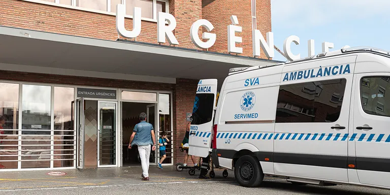 Els pacients no Covid ingressats a l'àrea de crítics dels hospitals de Calella i Blanes podran rebre visites una hora al dia