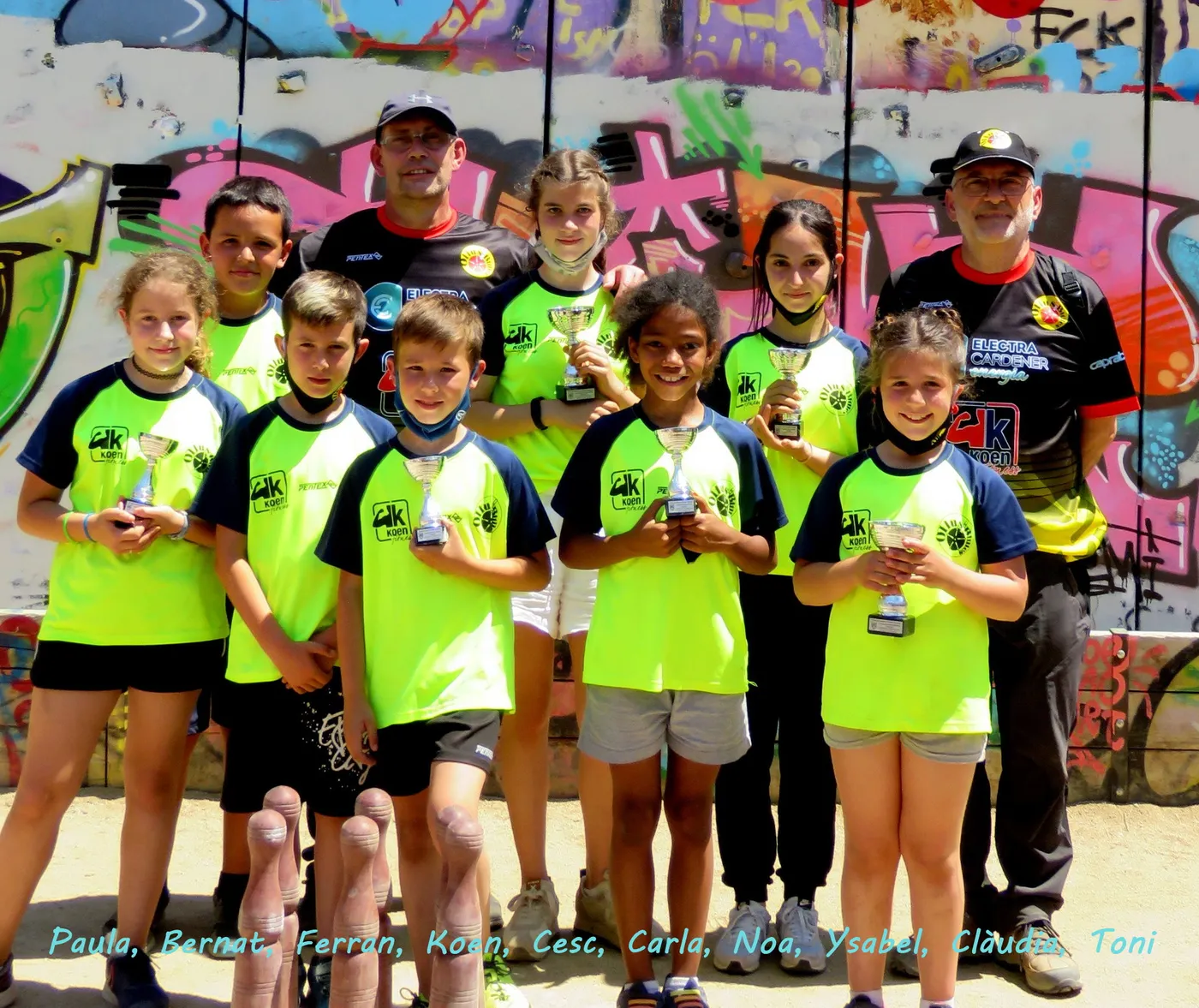 El Club de Bitlles Olius fa 9 podis als Campionats de Catalunya Individuals