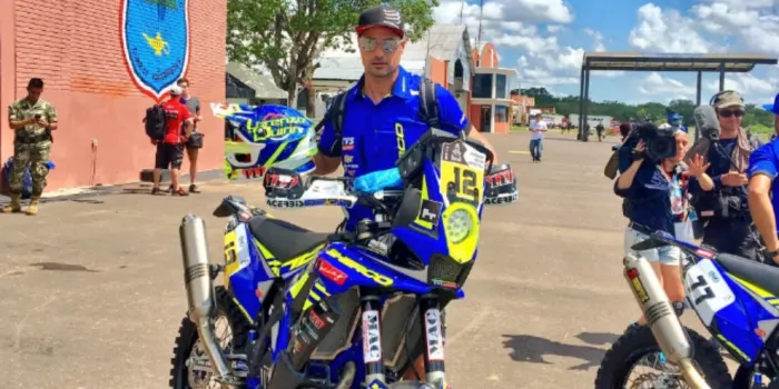 El pilot canetenc, Joan Pedrero, ja és al Perú on el pròxim dilluns arrencarà una nova edició del Dakar