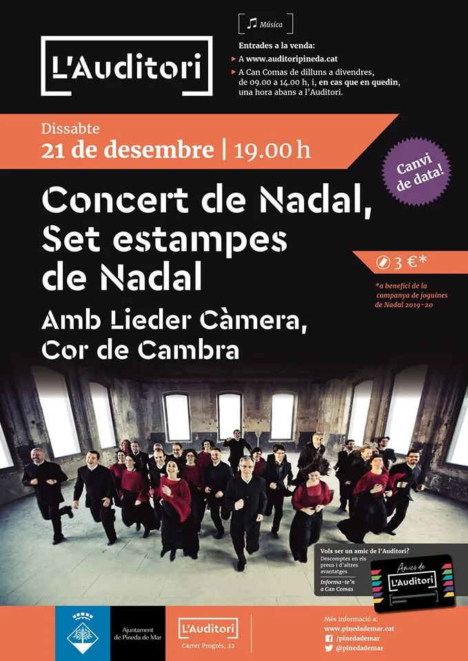 Concert de Nadal: 'Set estampes de Nadal' a l'Auditori