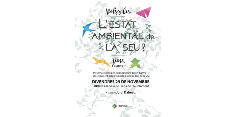 Xerrada sobre l'estat ambiental de la Seu d'Urgell