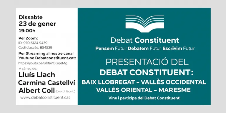 El «Debat Constituent» presenta el seu projecte al Vallès Oriental