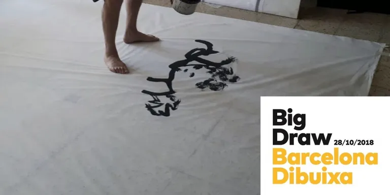 Perico Pastor farà "el dibuix més gran" de Barcelona dins el Big Draw 2018