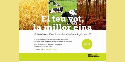 Comença la campanya per a les eleccions a les cambres agràries