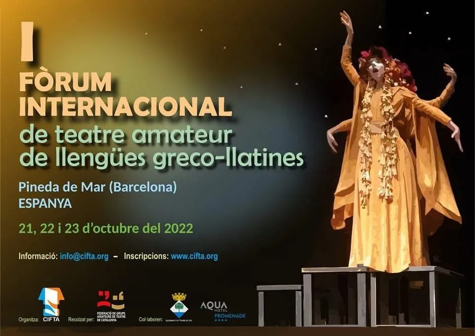 Pineda acollirà el I Fòrum Internacional de teatre amateur de llengües greco-llatines