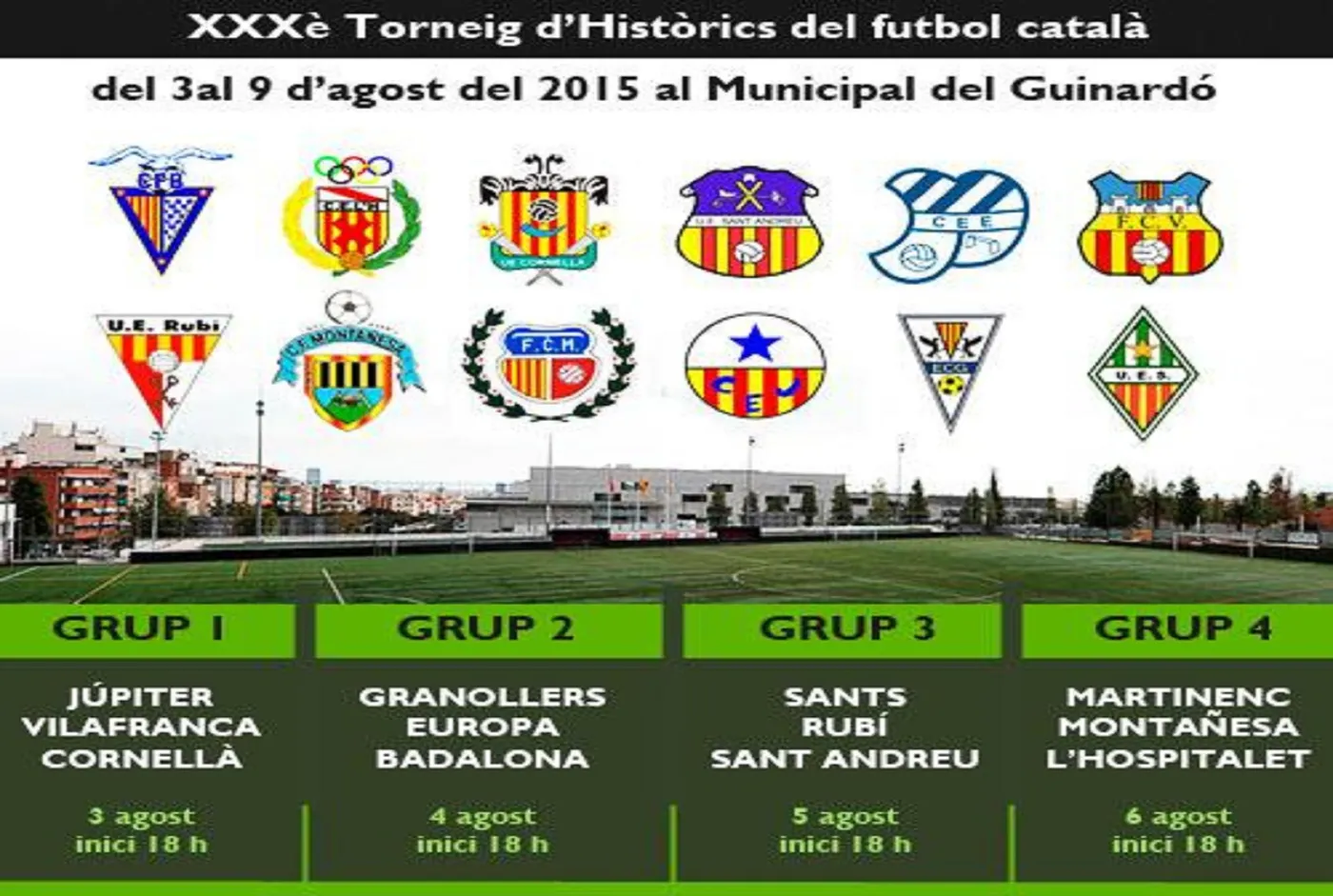 El Rubí participarà al 30è Torneig d’Històrics