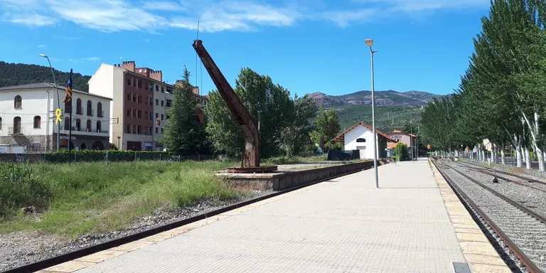 Remodelació de l'entorn de l'estació de la Pobla de Segur per promocionar el territori
