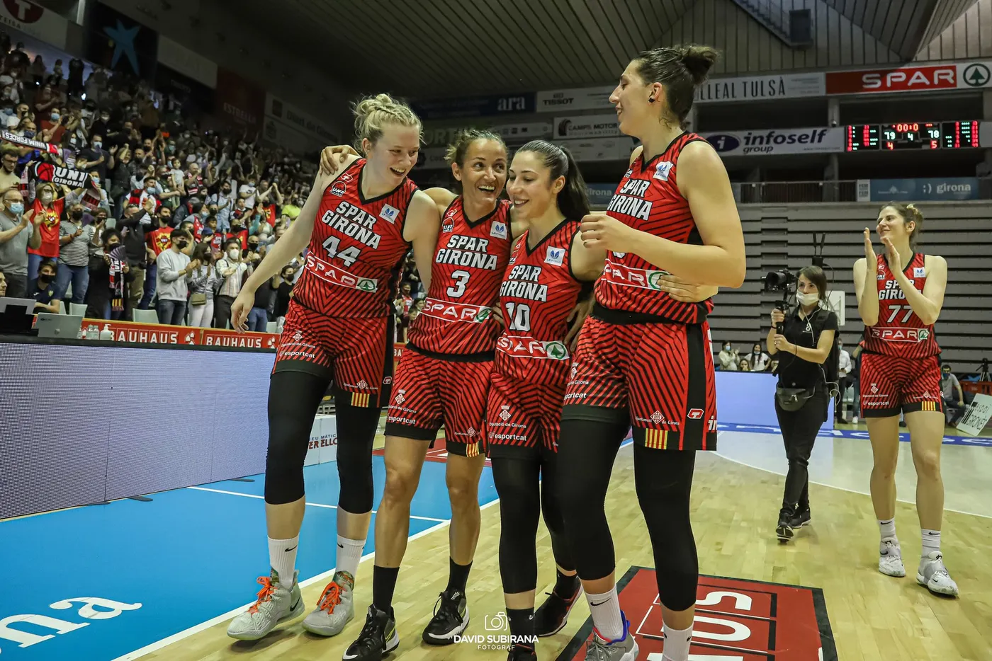 L'SPAR Girona guanya 56-61 el primer partit dels quarts de final