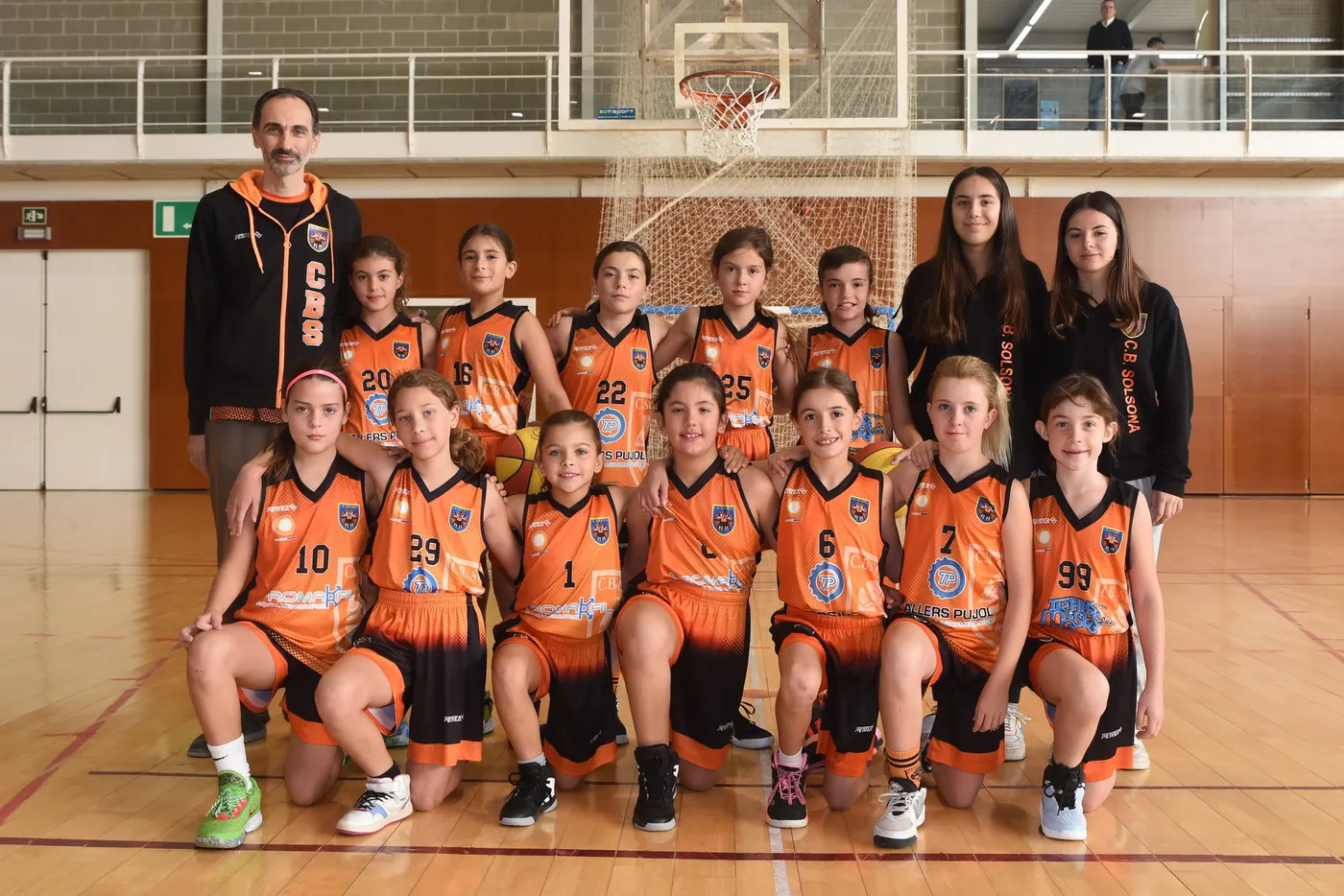 El Club Bàsquet Solsona presenta aquest diumenge els equips de la temporada