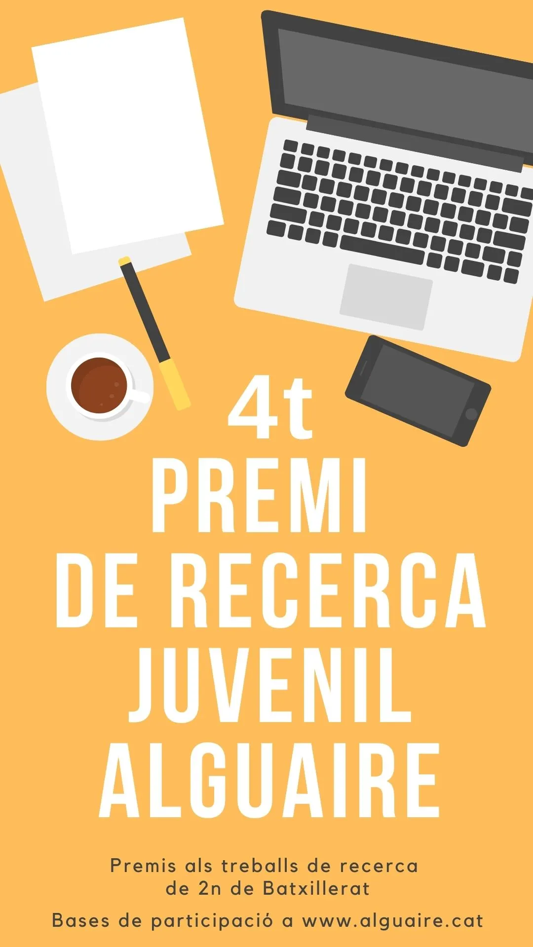 Alguaire obre la convocatòria del 4t Premi de Recerca Juvenil