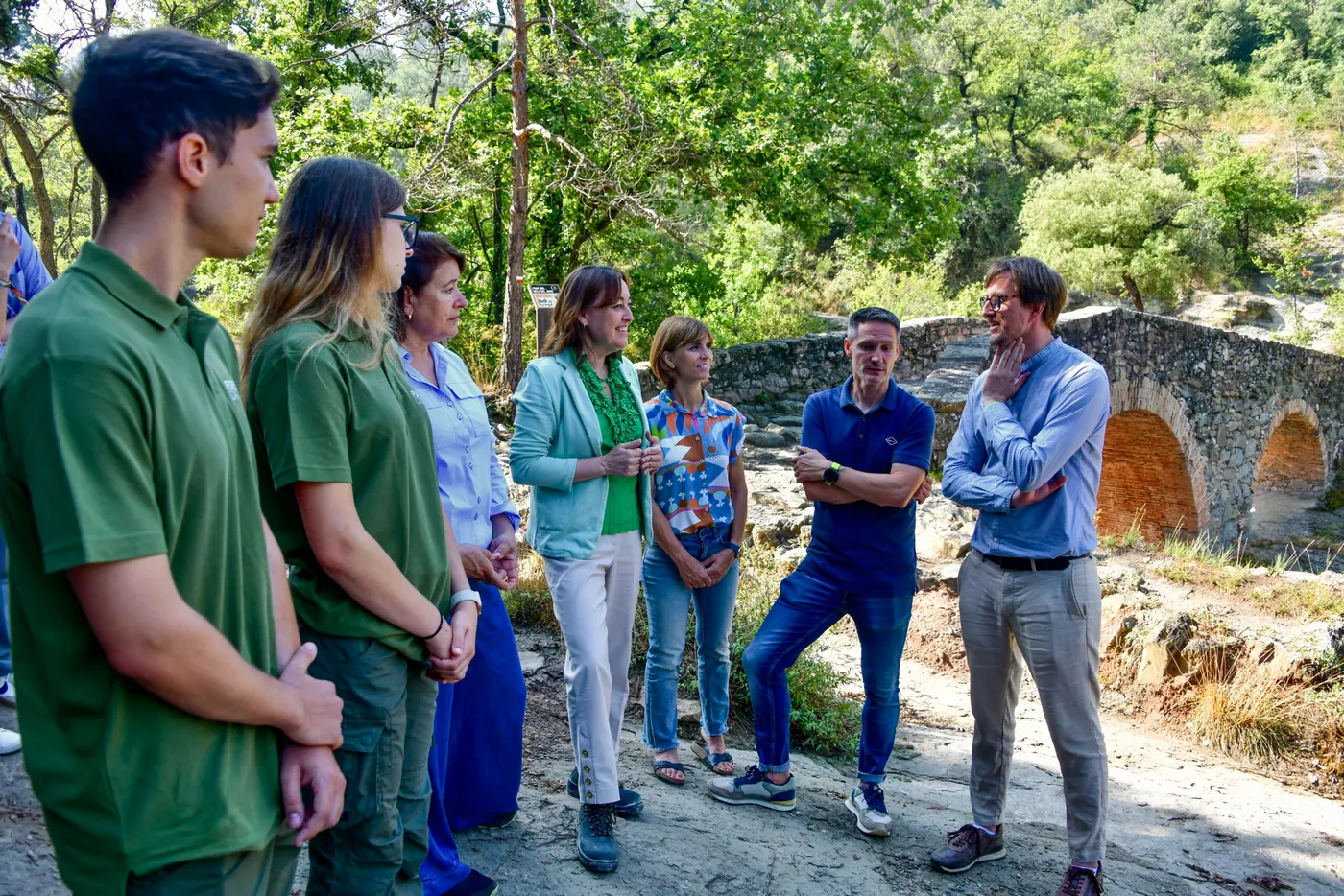 Informadors ambientals vetllaran durant l'estiu perquè es faci un ús responsable i cívic de la Ribera Salada i l'Aigua d'Ora