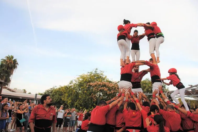 Els Castellers de l'Alt Maresme tanquen la temporada a Tordera