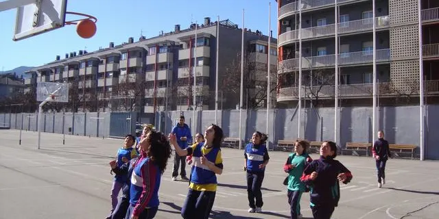 Jornada d'handbol, bàsquet i bàdminton a l'esport escolar