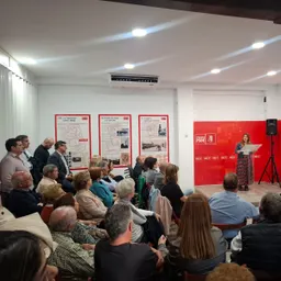 José María Villalobos y Verónica Pérez-primer acto precampaña electoral autonómica - episode art
