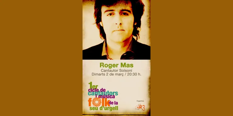 Roger Mas dóna el tret de sortida al nou Cicle de Cantautors i Música Folk de la Seu